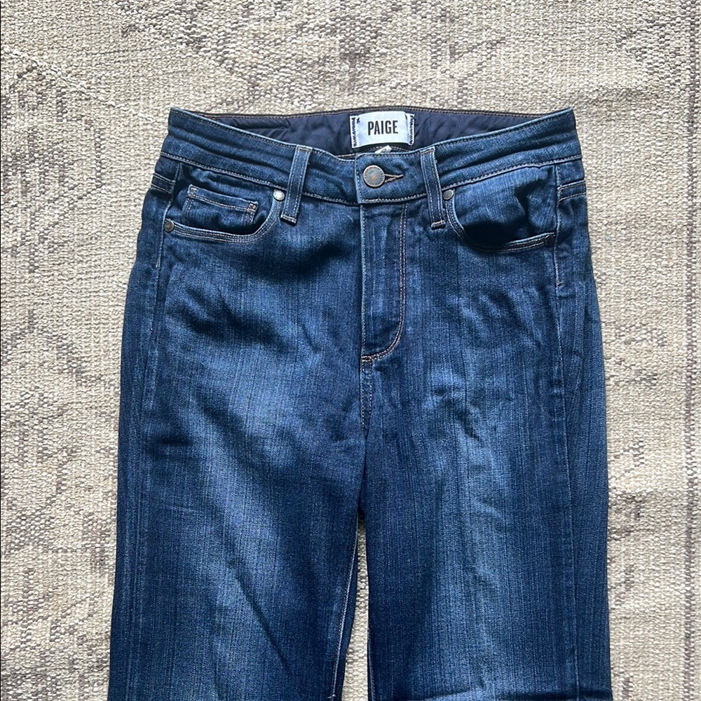 Paige Women's Blue Jeans - Picture 2 of 6